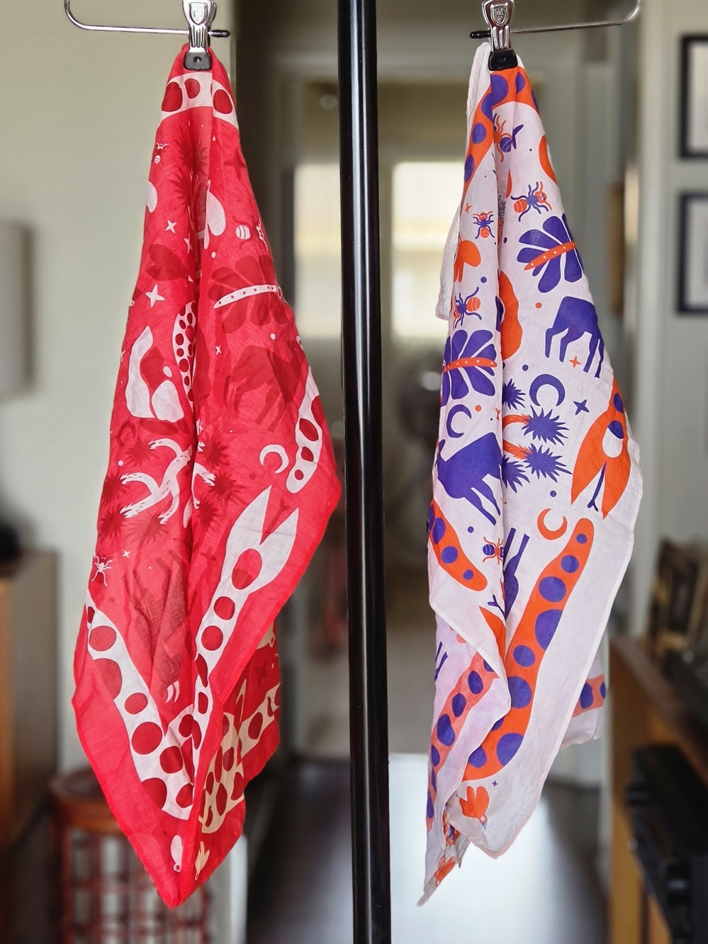 Funky Western Desert Cotton Bandanas (2)